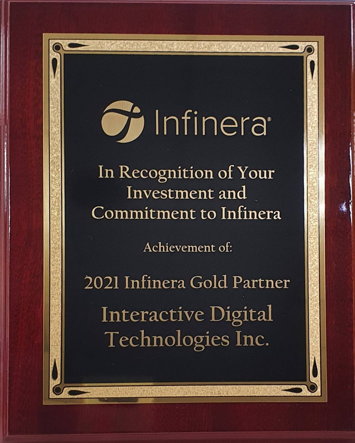 2021年獲頒原廠獎項紀錄