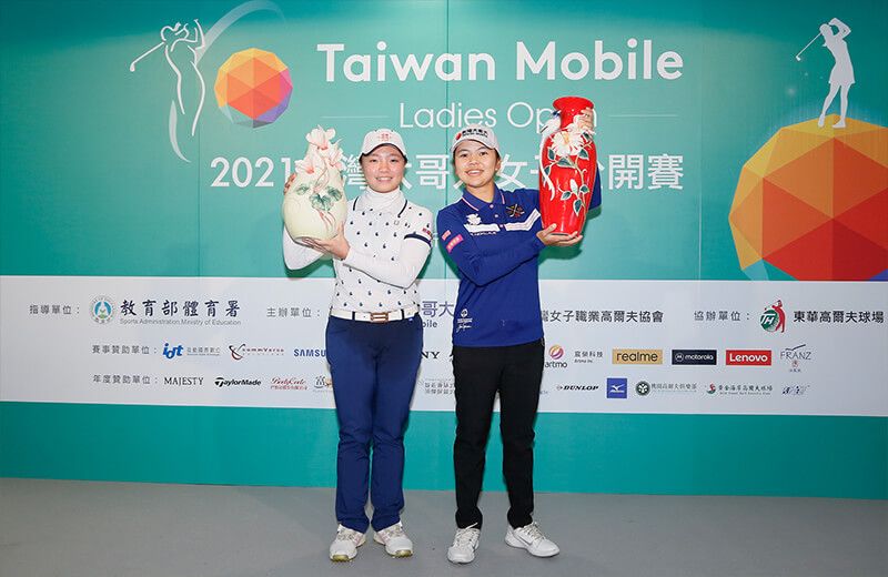 2021台灣大哥大女子公開賽 IDT大力贊助為選手加油