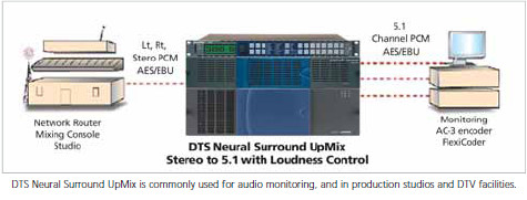 Up/DownMix，Loudness Control