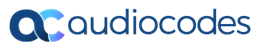AUDIOCODES AUDIOCODES